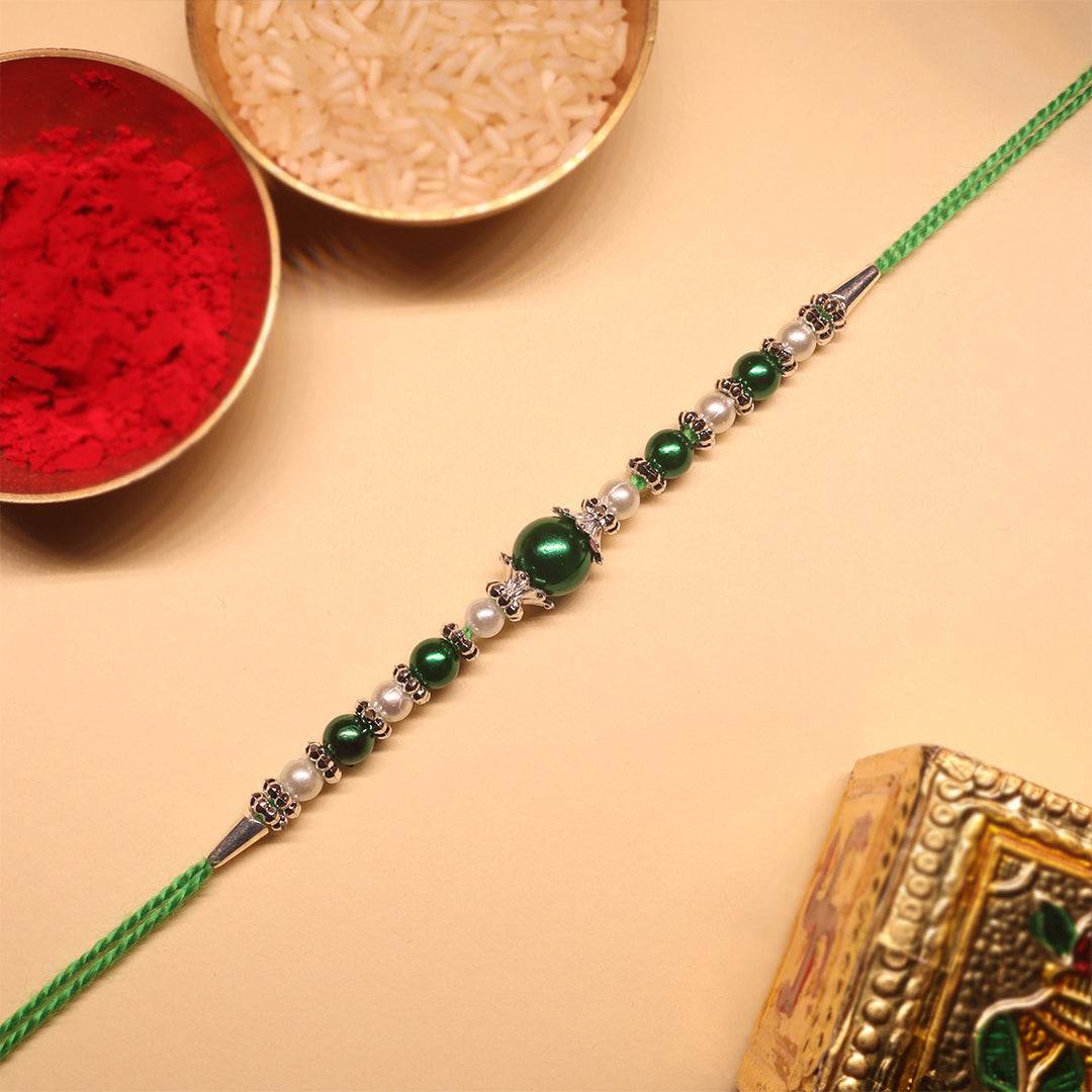 Pavitra Kalash Rakhi Set – A Blessing of Tradition & Elegance (set 2)