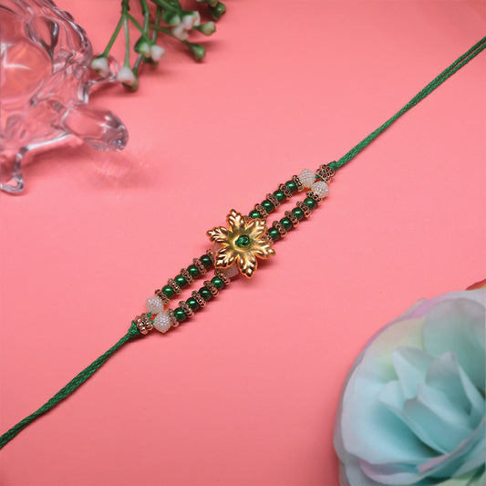 Hari Shringar Rakhi Set – Twin Threads of Celebration & Culture